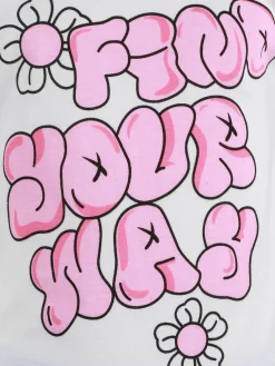 Mädchen Schlafanzug mit Frontprint