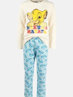 Mädchen Schlafanzug mit König der Löwen Motiv