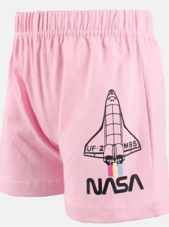 Mädchen Schlafanzug mit leuchtendem Nasamotiv