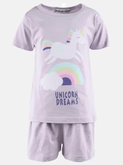 Mädchen Schlafshorty mit Print