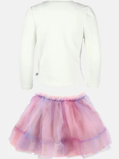 Mädchen Set, 2tlg., best. aus Langarmshirt und Tüllrock