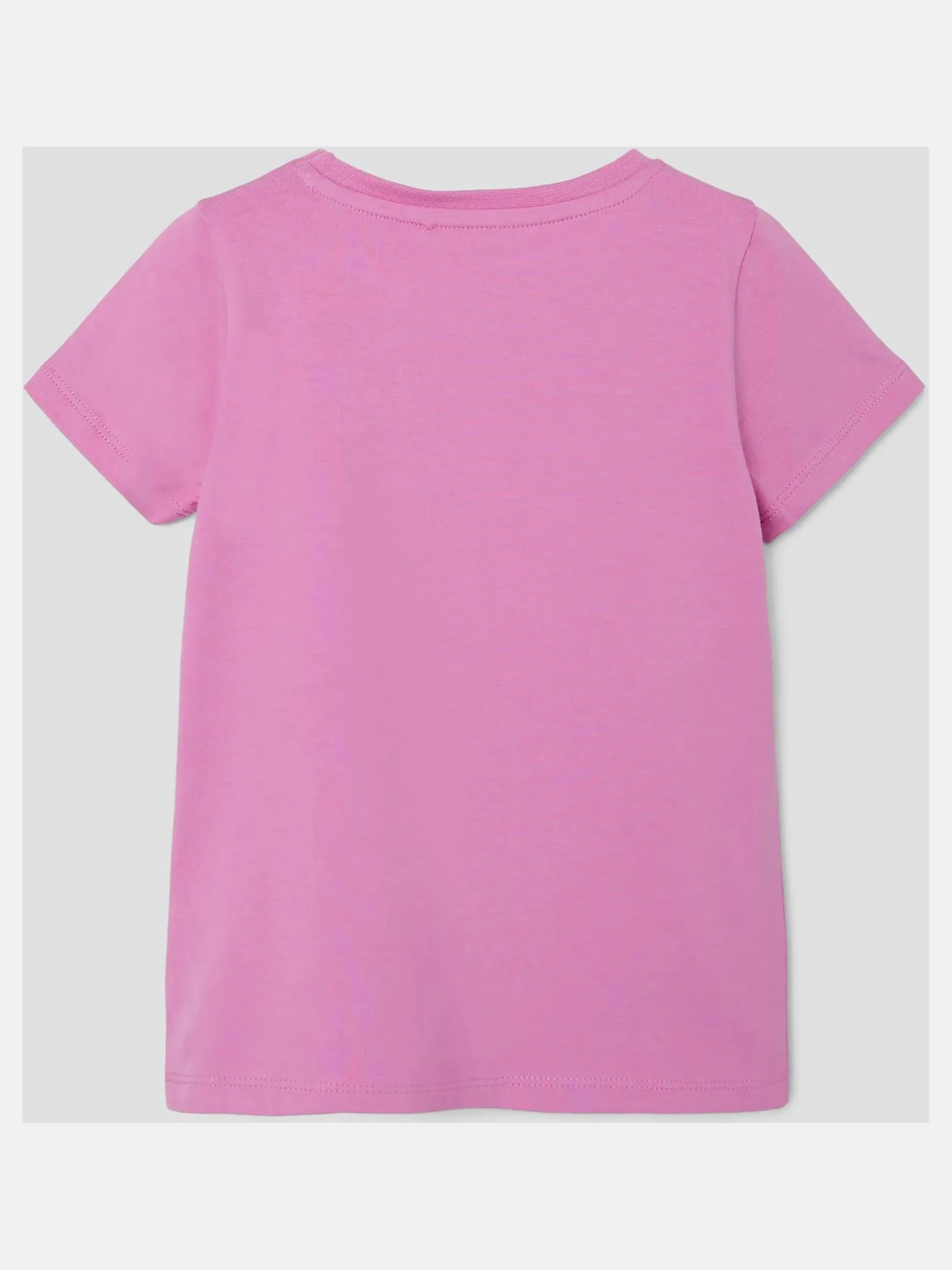 Mädchen Shirt mit Frontprint und Applikation