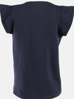 Mädchen Shirt mit Stickerei-Applikation und Pailletten