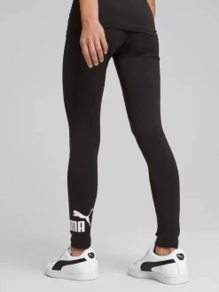 Mädchen Sportleggings mit Logoprint