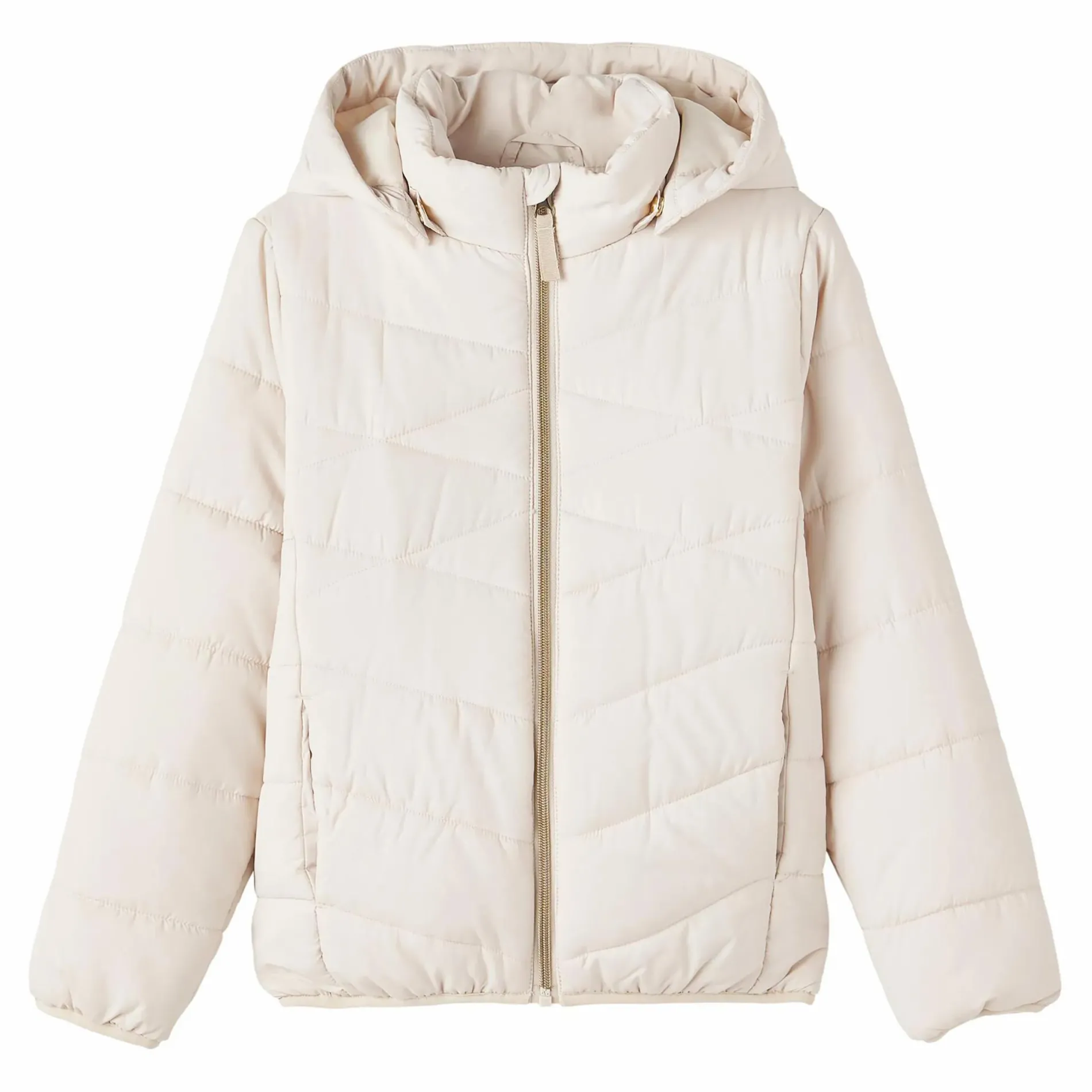 Mädchen Steppjacke mit Kapuze