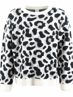 Mädchen Strickpullover im Loo Look