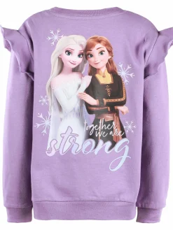 Mädchen Sweatshirt mit Frozen Motiv