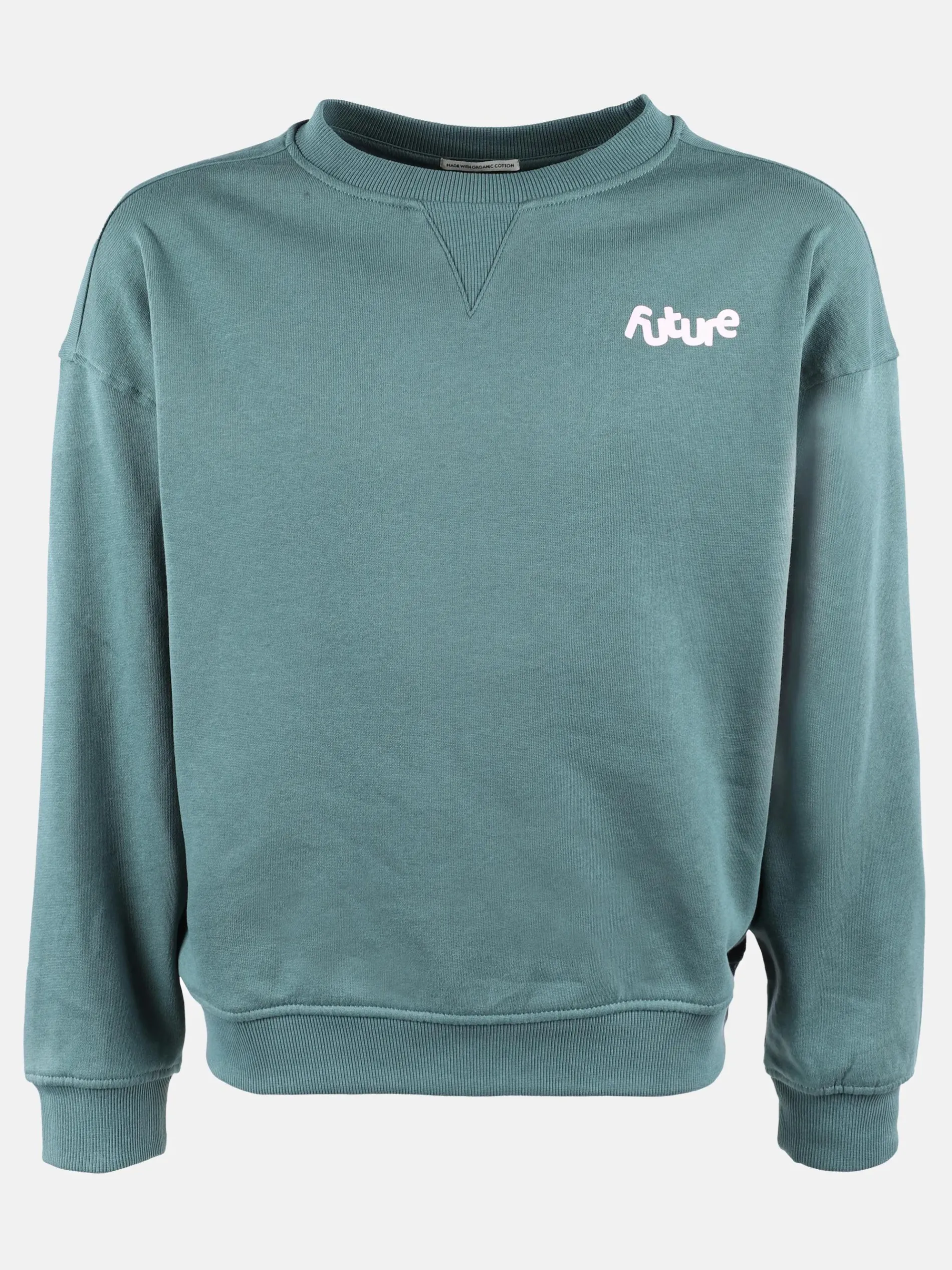 Mädchen Sweatshirt mit kleinem Print