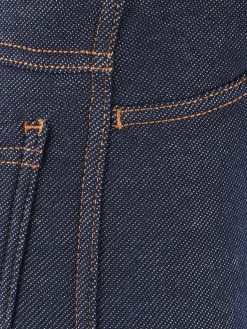 Mädchen Thermoleggings in Jeansformat
