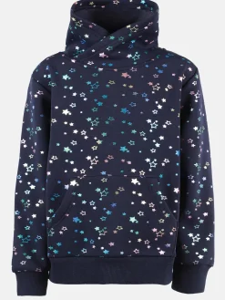 Mädchen Thermo-Sweaty mit Metallicprint