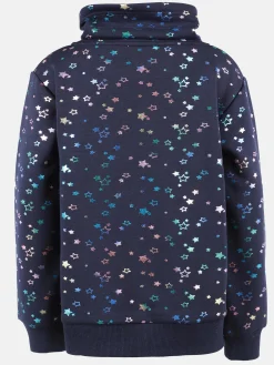 Mädchen Thermo-Sweaty mit Metallicprint