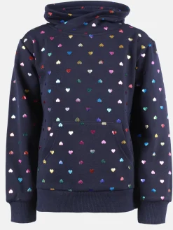 Mädchen Thermo-Sweaty mit Metallicprint