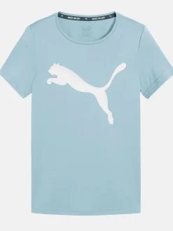 Mädchen T-Shirt mit Logoprint