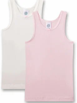 Mädchen Unterhemden im 2er-Pack