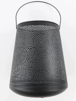 Metall Laterne, 20x20x23cm