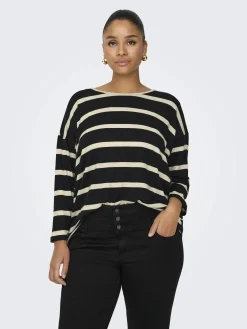 Only Carmakoma CARALBA 3/4 TOP NOOS Leichtstrickpullover