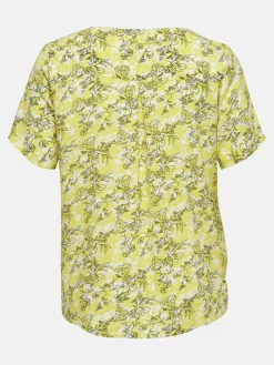 Only Carmakoma CARBLOOM LIFE SS V-N Blusenshirt