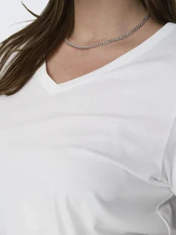 Only Carmakoma CARBONNIE LIFE S/S V Shirt