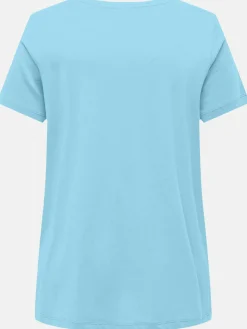 Only Carmakoma CARBONNIE LIFE S/S V Shirt