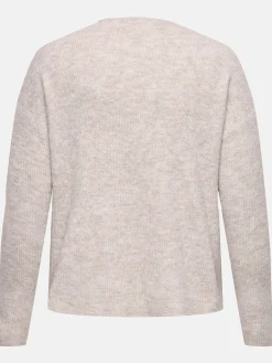 Only Carmakoma CARCAMILLA V-NECK L/S Strickpullover