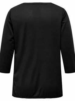 Only Carmakoma CARCARLINNE V-NECK 3/4 Top