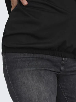 Only Carmakoma CARCARLINNE V-NECK 3/4 Top