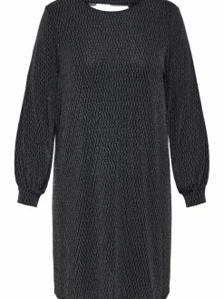 Only Carmakoma CARCAROL L/S GLITTER Kleid