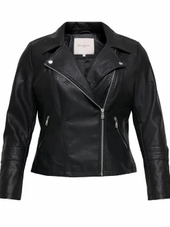 Only Carmakoma CAREMMY FAUX LEATHER Kunstlederjacke