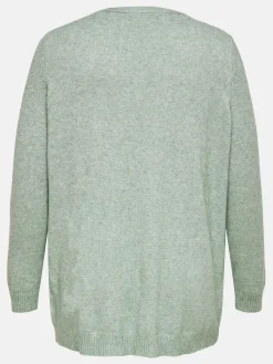 Only Carmakoma CARESLY L/S OPEN CARD Strickjacke