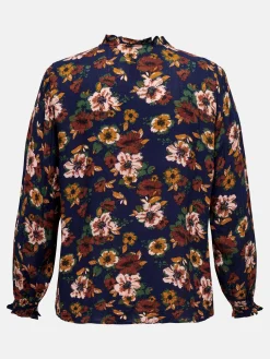 Only Carmakoma CARFESTI LS TOP AOP Schlupfbluse