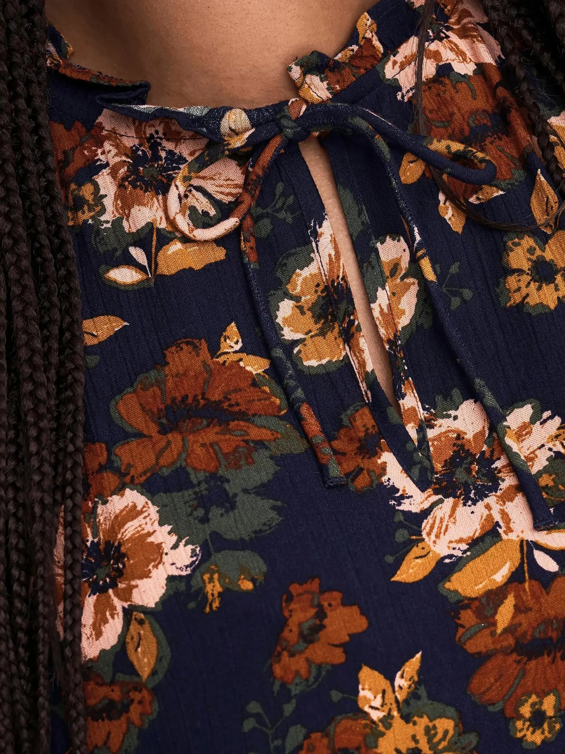 Only Carmakoma CARFESTI LS TOP AOP Schlupfbluse