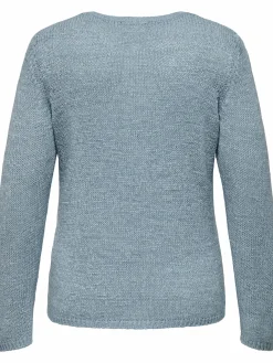 Only Carmakoma CARGEENA L/S V-NECK Strickpullover