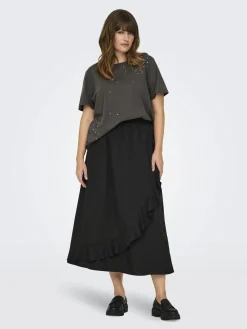 Only Carmakoma CARLEN LIFE SS O-NECK Shirt