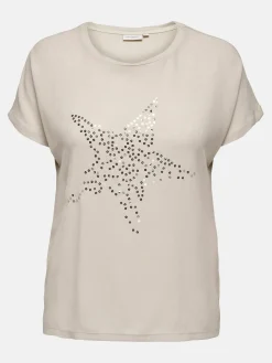 Only Carmakoma CARLOUISA S/S SEQUINS Shirt