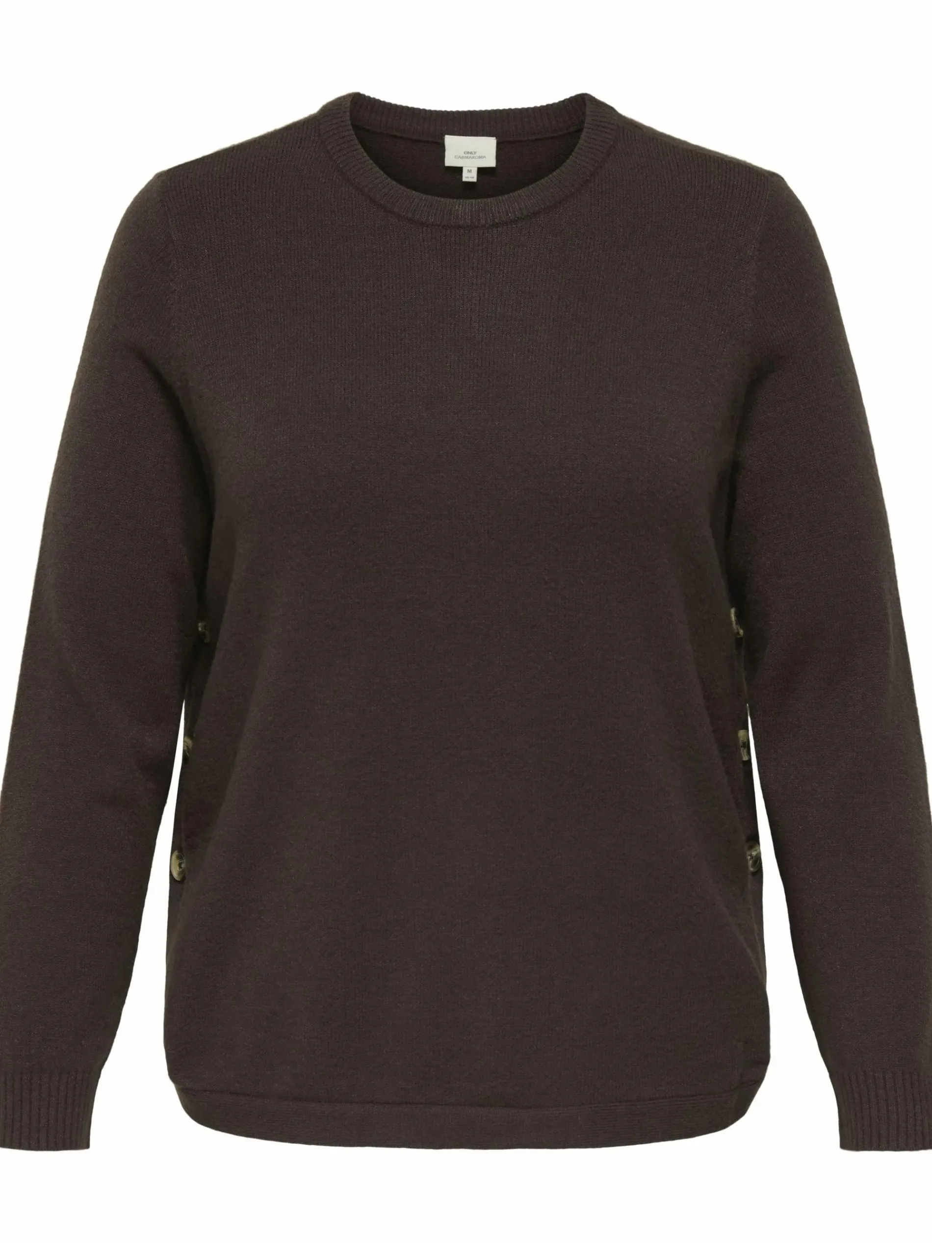 Only Carmakoma CARMARGARETHA LS BUTTON Pullover