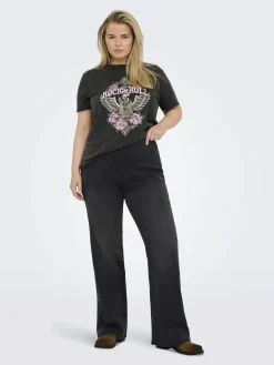 Only Carmakoma CARROYAL MID WAIST Jeans