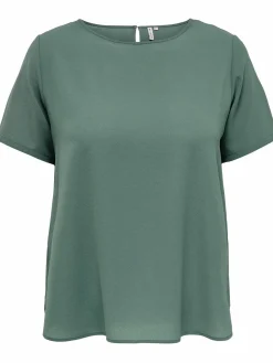 Only Carmakoma CARVICA SS AOP TOP NO Bluse