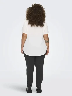 Only Carmakoma CARVICA SS AOP TOP NO Bluse