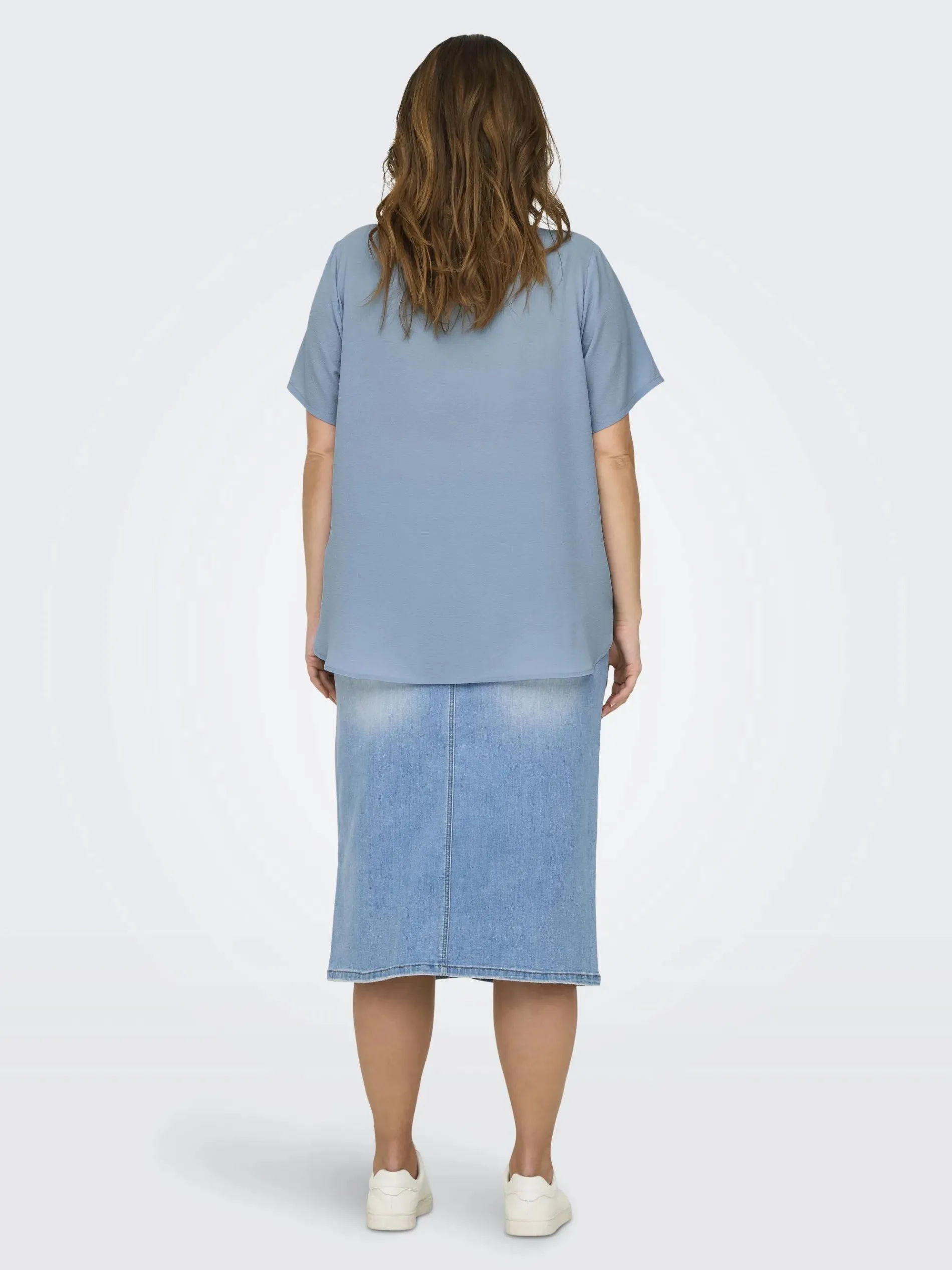 Only Carmakoma CARVICA SS AOP TOP NO Bluse