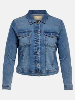 Only Carmakoma CARWESPA LS JACKET LI Jeansjacke