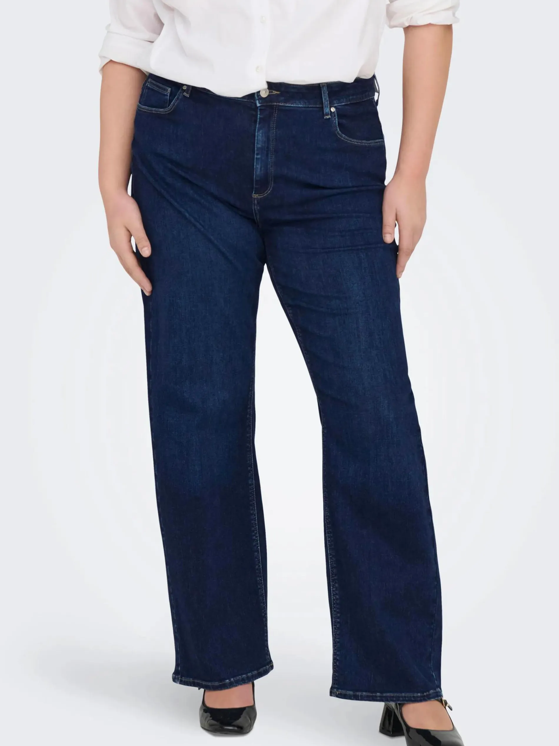 Only Carmakoma CARWILLY HW WIDE JEAN Jeans