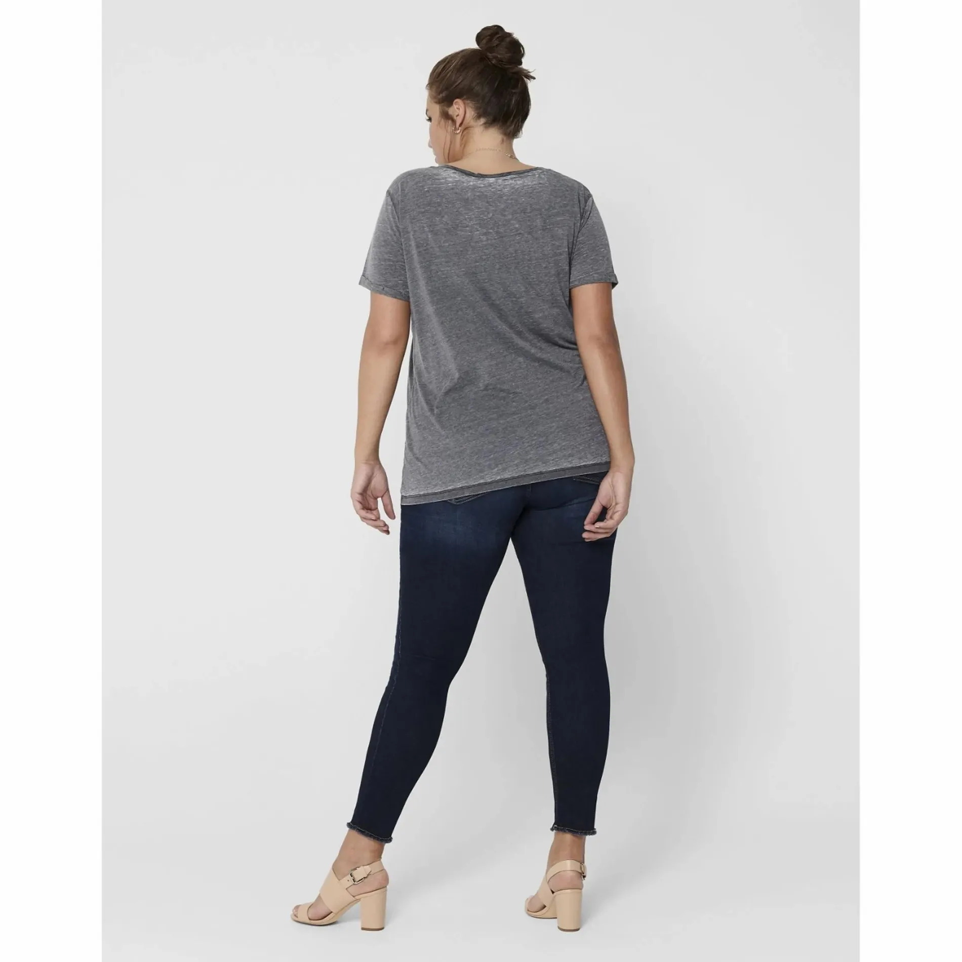 Only Carmakoma CARWILLY REG SK ANK R Jeans