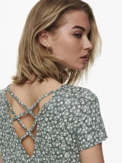 Only ONLBERA BACK LACE UP Shirtkleid