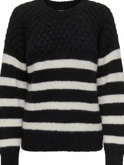 Only ONLBILLIE LIFE LS STR Strickpullover