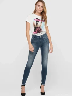 Only ONLBLUSH LIFE MID SK Jeans