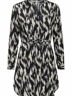 Only ONLCORY L/S V-NECK TU Kleid