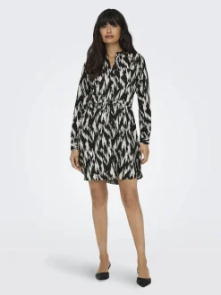 Only ONLCORY L/S V-NECK TU Kleid