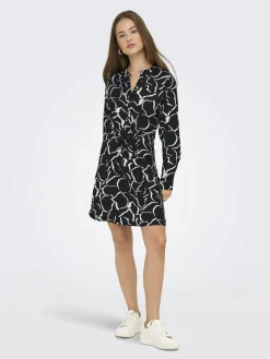 Only ONLCORY L/S V-NECK TU Kleid