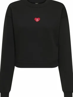 Only ONLEVISA L/S SHORT O-NECK Sweatshirt