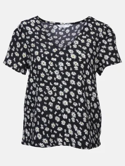 Only ONLHELGA S/S V-NECK T T-Shirt